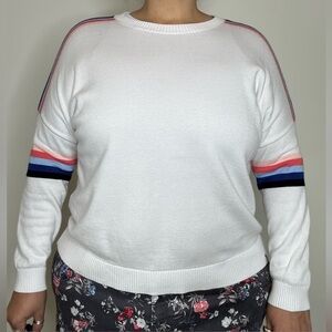 T Talbots Dolman Sleeve Knit Sweater
